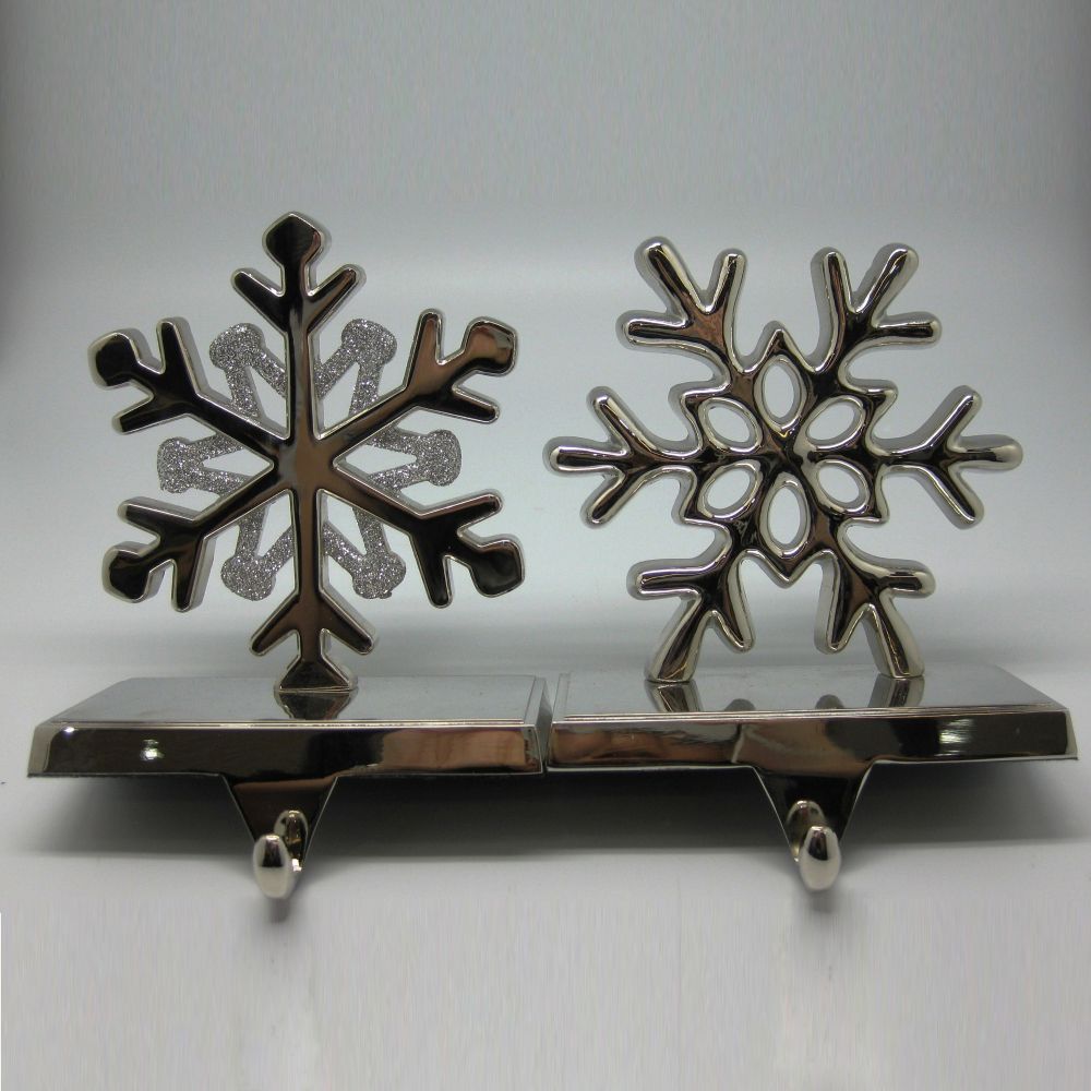 2pk Metal Stocking Holder - Snowflake at Kmart.com
