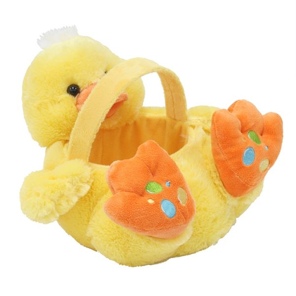 Easter Jubilee Easter Animals Basket - Yellow Duck