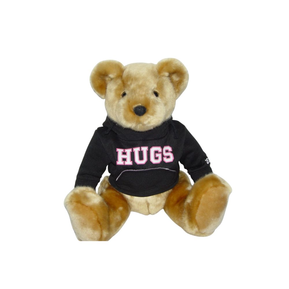 Valentines Day Hoody Sweatshirt Plush Bear - Hugs 