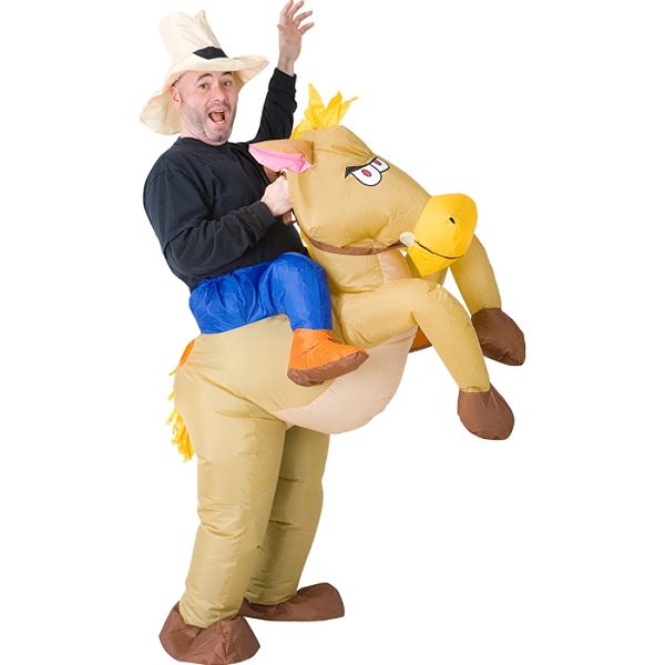 Totally Ghoul Airblown Horse Adult Halloween Costume