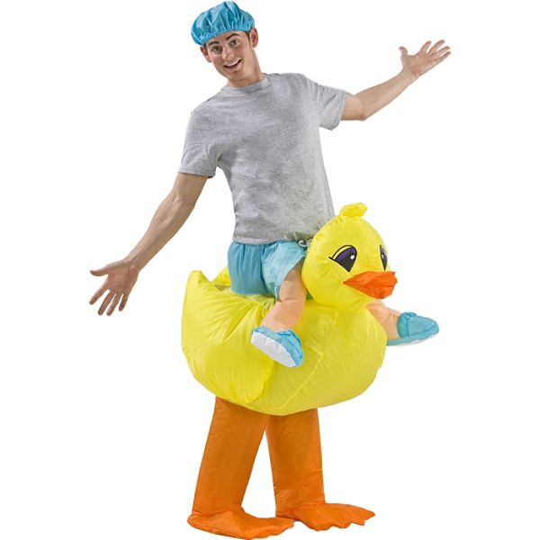 Totally Ghoul Airblown Rubber Duckie Adult Halloween Costume
