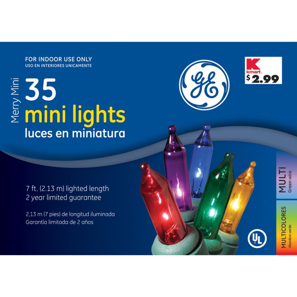GE Merry Mini 35 Christmas Light Set - Multi price decreased by 50%