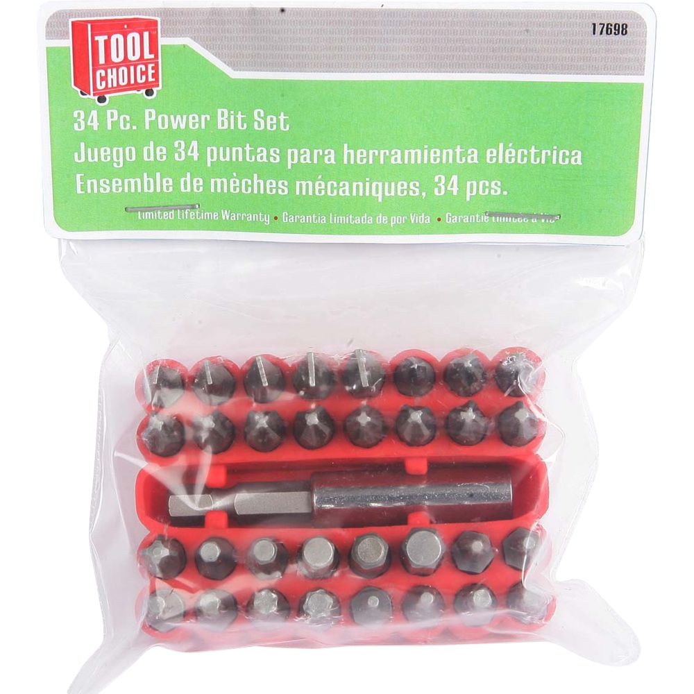 Tool Choice 34 pc. Power Bit Set