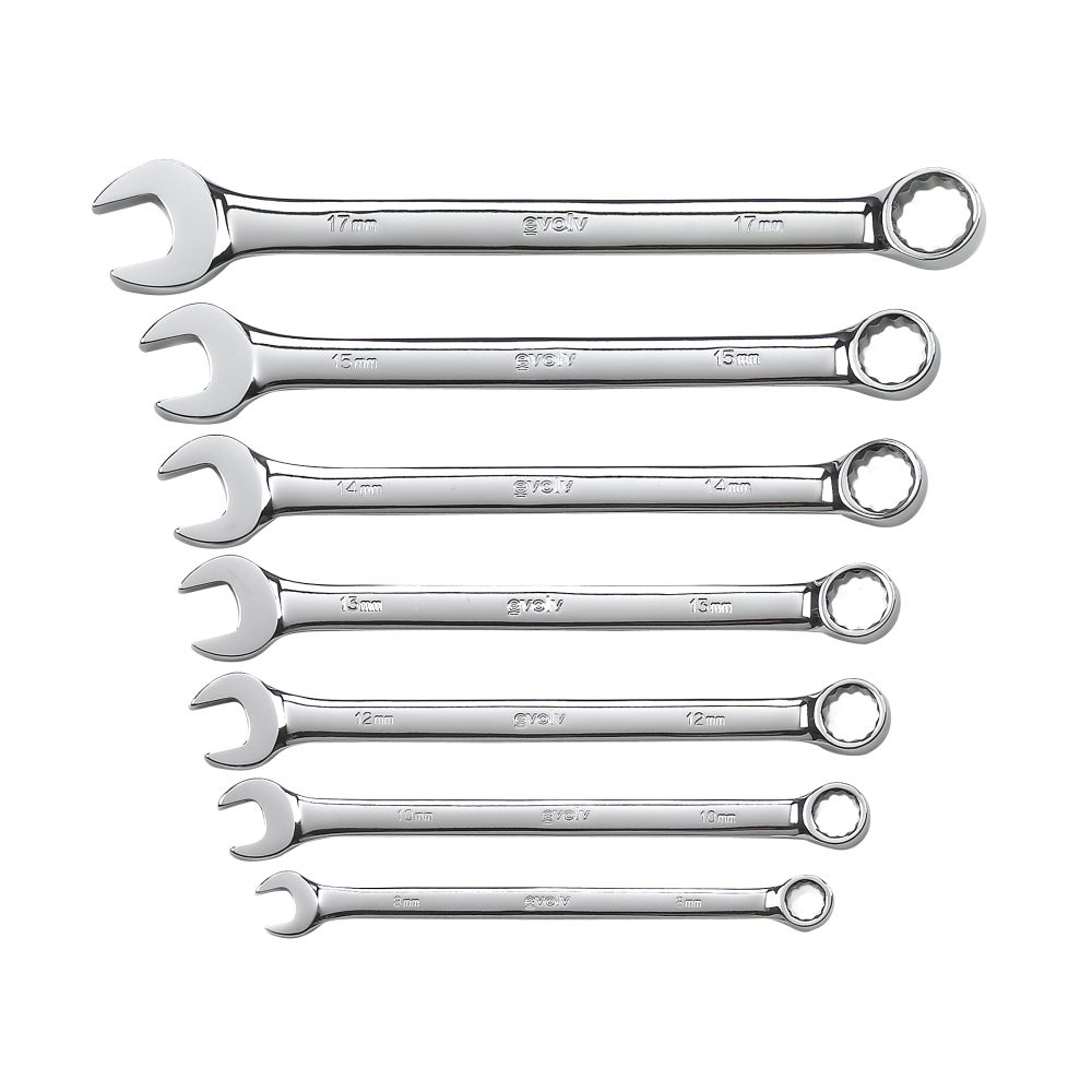 Craftsman Evolv 7 pc. Combination Wrench Set Metric