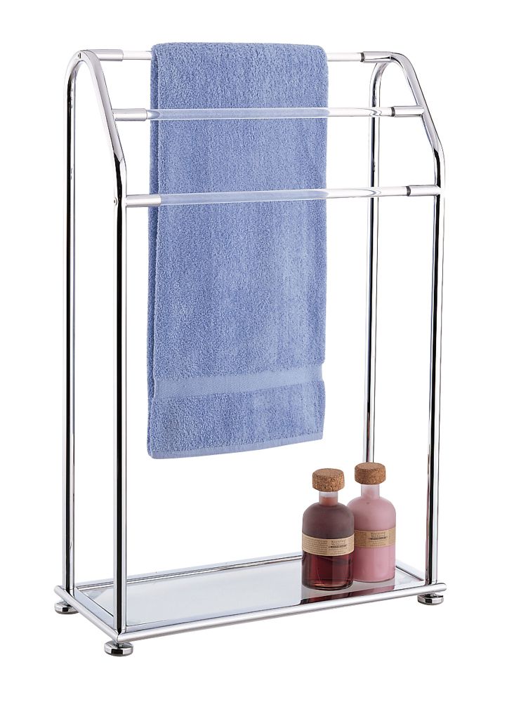 Neu Home 3 BAR TOWEL RACK W/ BOTTOM SHELF at Kmart.com