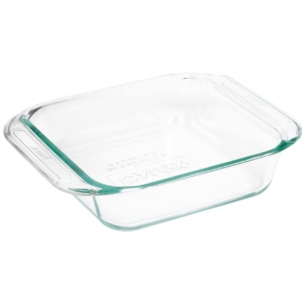 Pyrex Grip Rite 8 Inch Square Bakeware Dish