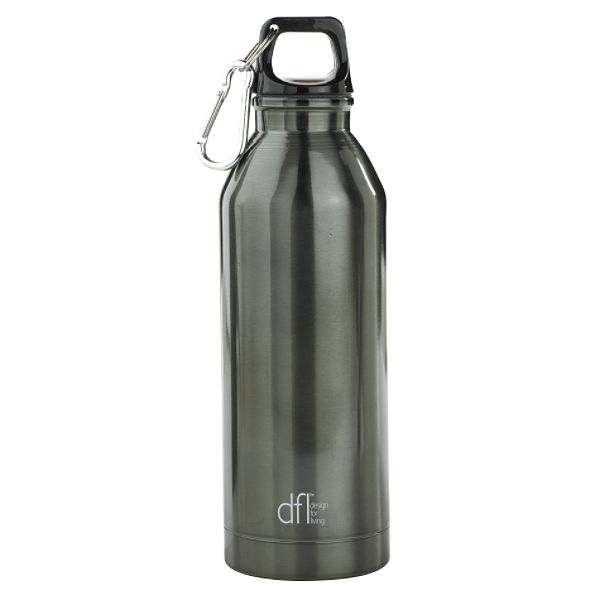 25 Ounce Reusable Stainless Steel Graphite Water Bottle 1040736