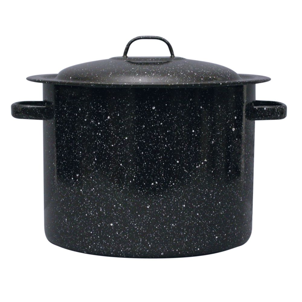 Graniteware 12 Quart Stock Pot With Lid