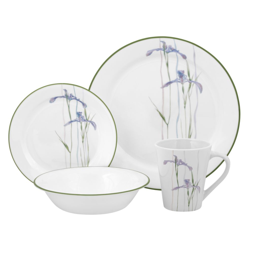 Corelle Impressions Shadow Iris 16 Piece Dinnerware Set at Sears.com