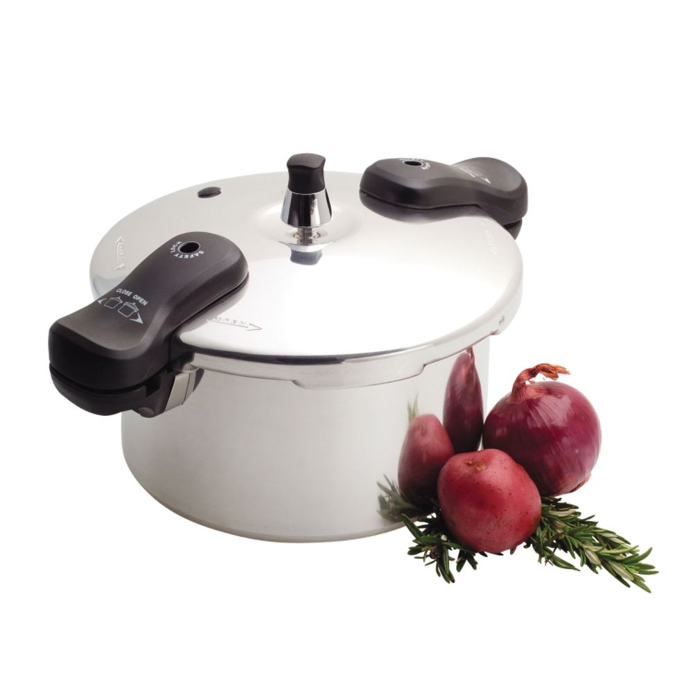 Basic Essentials 5 Qt. Aluminum Pressure Cooker