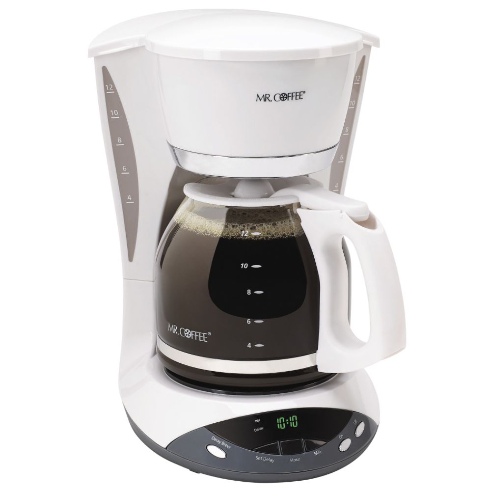 Mr. Coffee Coffeemaker 12 cup programmable, white at Kmart.com