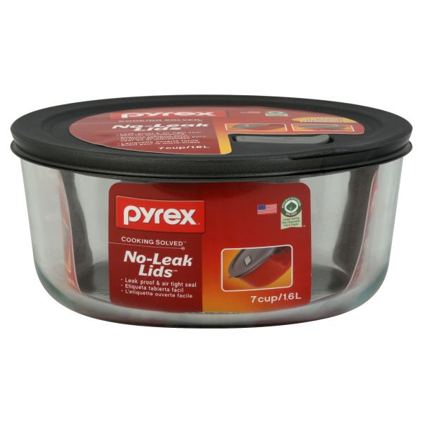 Pyrex No-Leak Lids Bowl, 7 Cup, 1 bowl at Sears.com