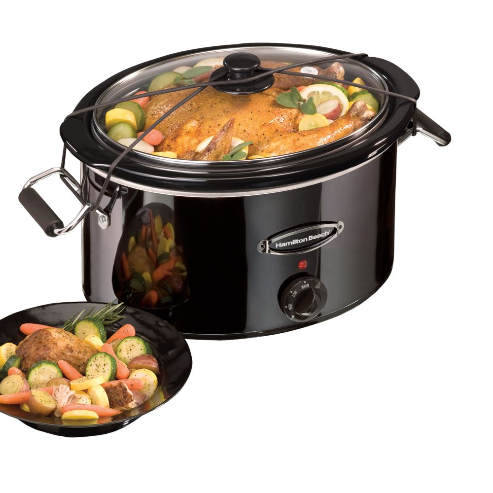 Hamilton Beach Black Ice 7 qt. Slow Cooker