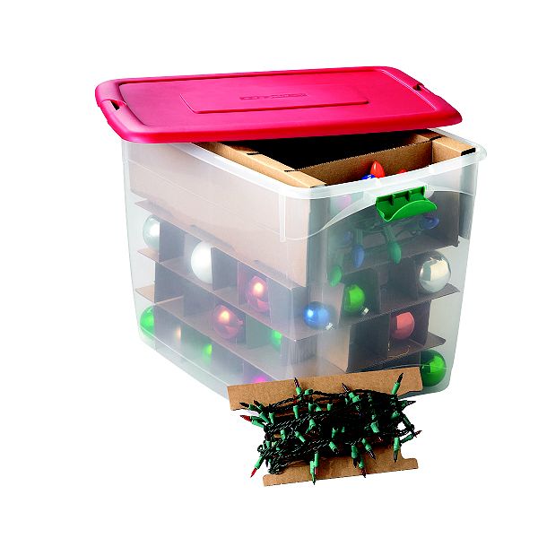 92 Qt Light/ornament Organizer 2732610