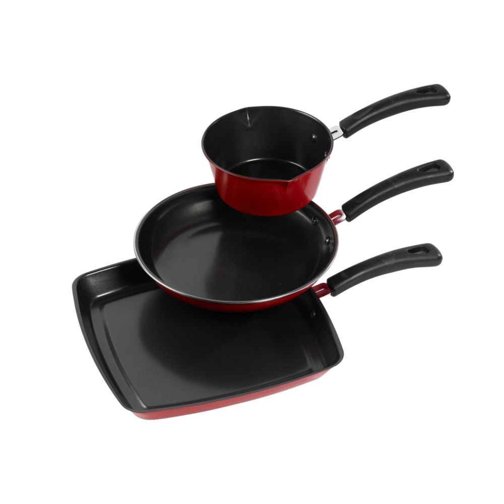 Basic Essentials 3Pc Starter Set Red