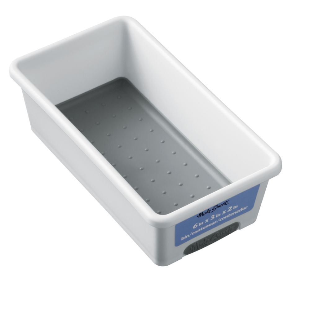 MadeSmart Housewares 6 inch x 3 inch Bin White at Kmart.com