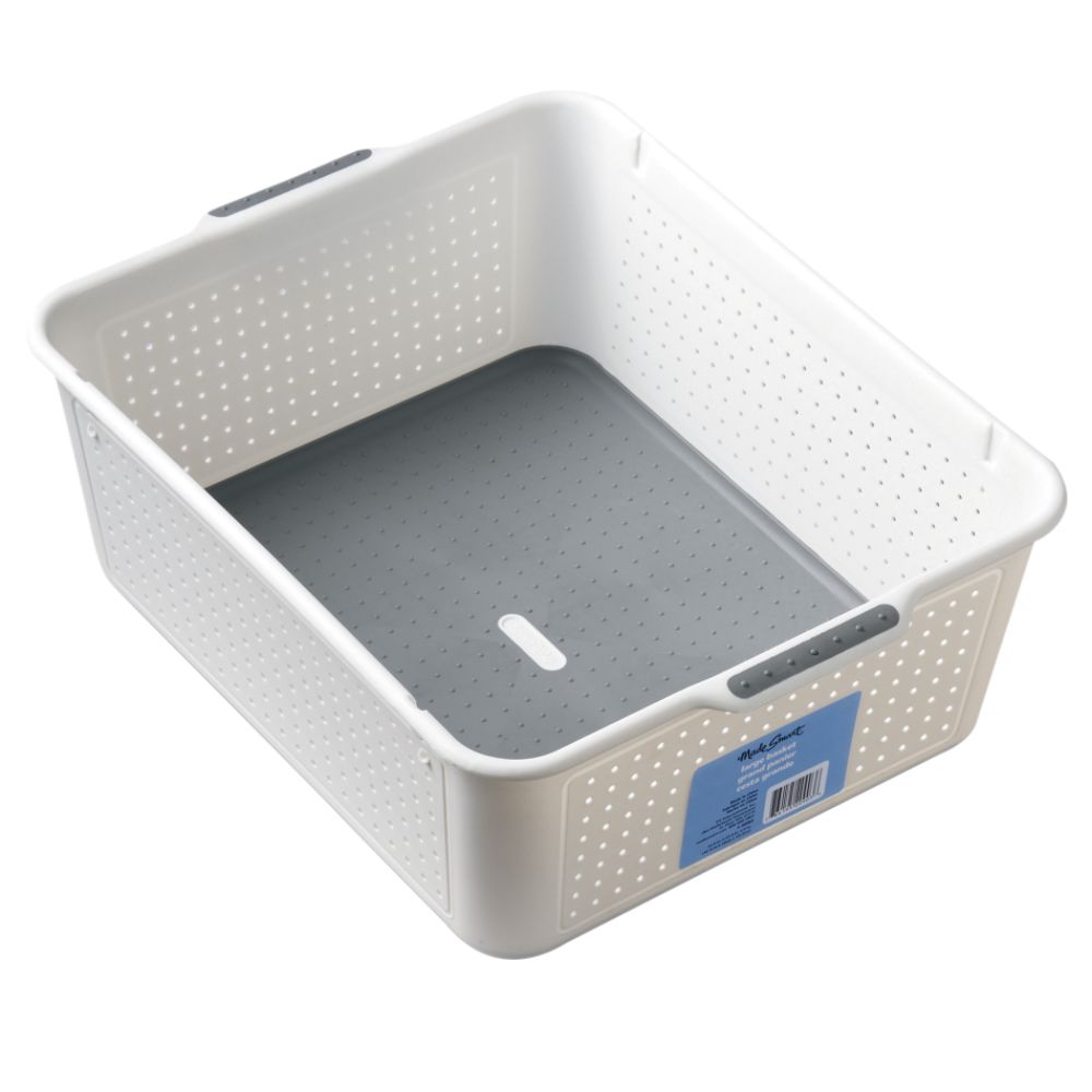 MadeSmart Housewares Medium Basket White at Kmart.com