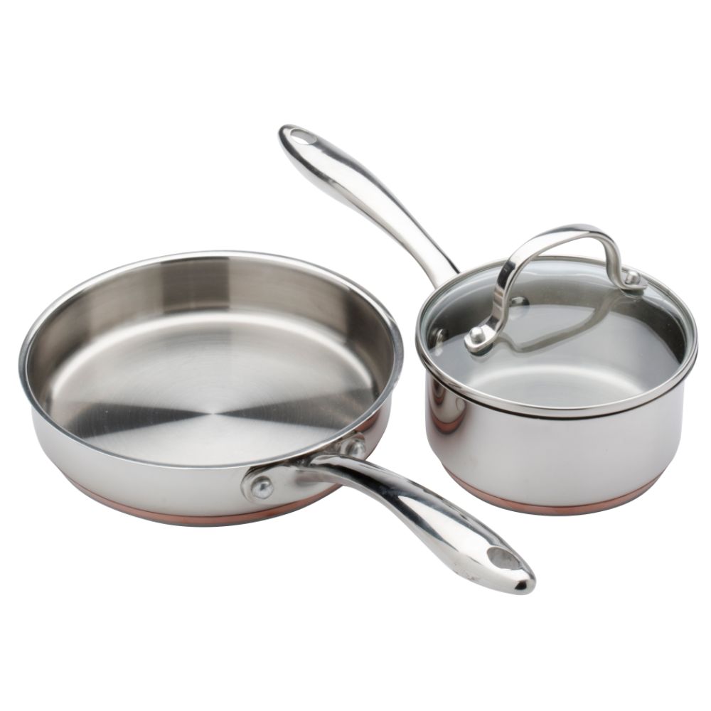 Kenmore 3-Piece Stainless Steel Cookware Set