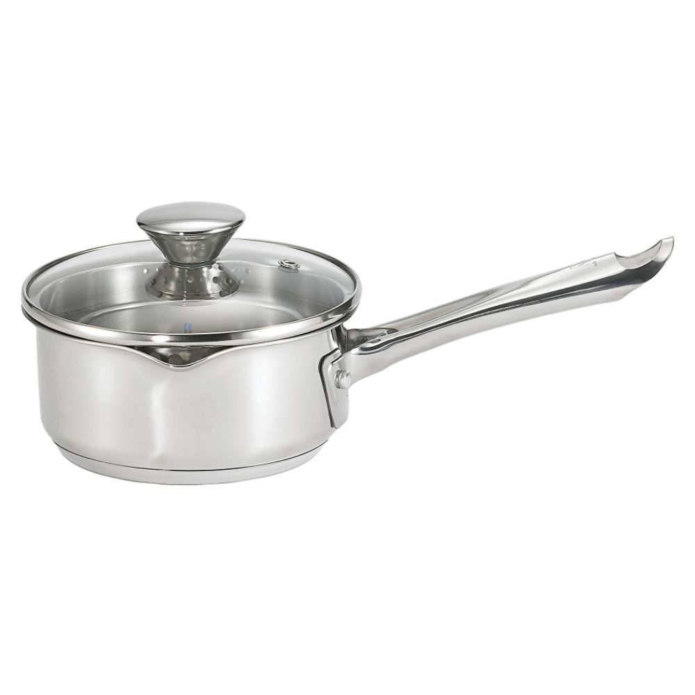 Wearever Stainless Steel Cook N Strain 1.5 Quart Sauce Pan