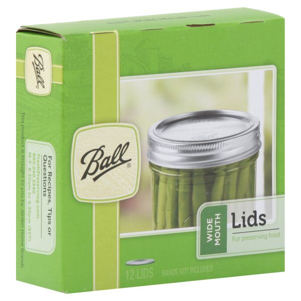 Ball Lids, with Bands, Wide Mouth, 12 lids at Kmart.com