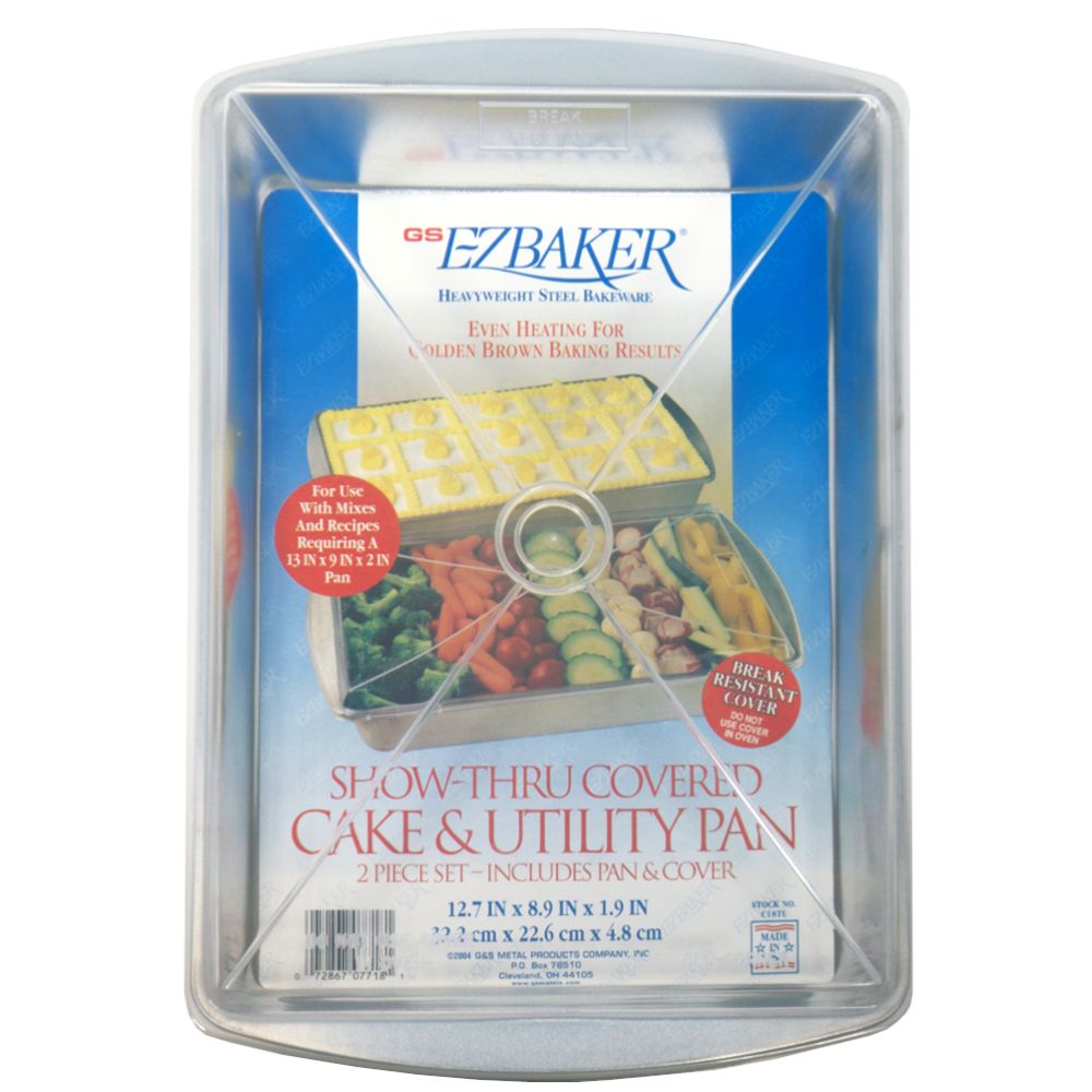 Gs Ez Baker Cake & Utility Pan, 2 Piece Set, 1 Pan
