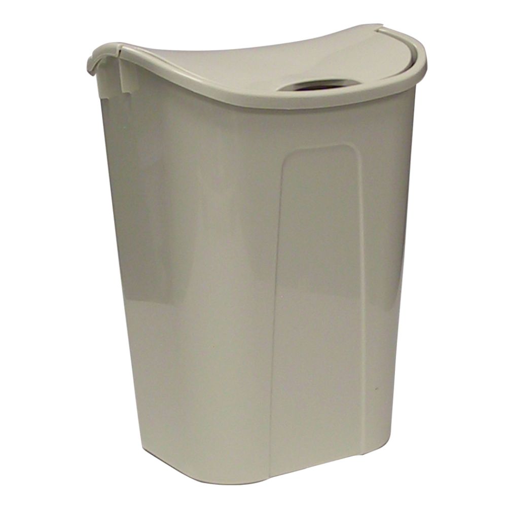 45 Quart Wastebasket With Dual Swinging Lid Tan at Kmart.com