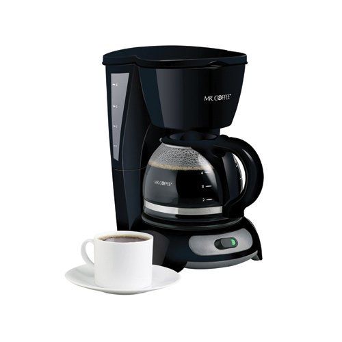 Mr Coffee 4 Cup Coffee Maker Black