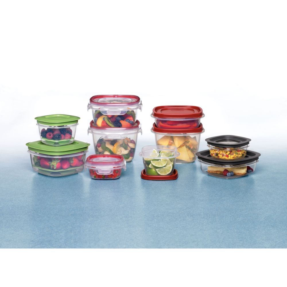 Rubbermaid 20 Piece Mixed Set Food Storage Set