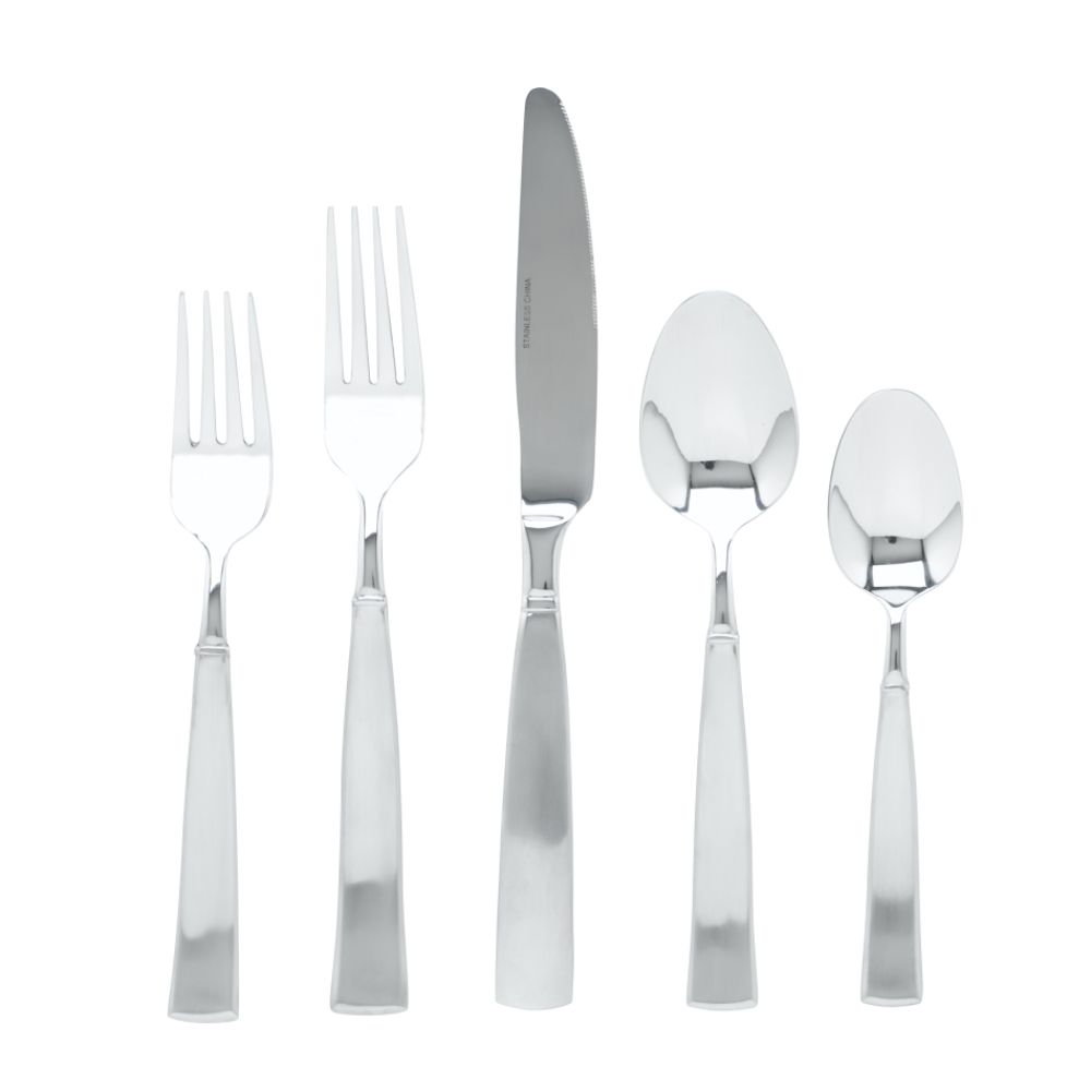 Jaclyn Smith Today Solana Satin 20 Piece Flatware Set