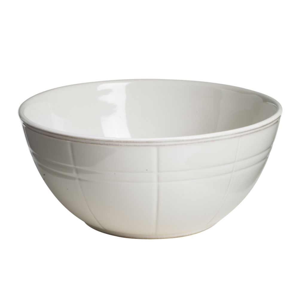 Country Living Cooper Solid White Serve Bowl
