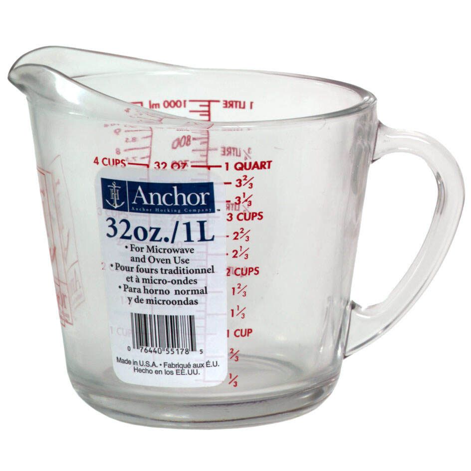 Anchor Hocking Measuring Cup, 1 each