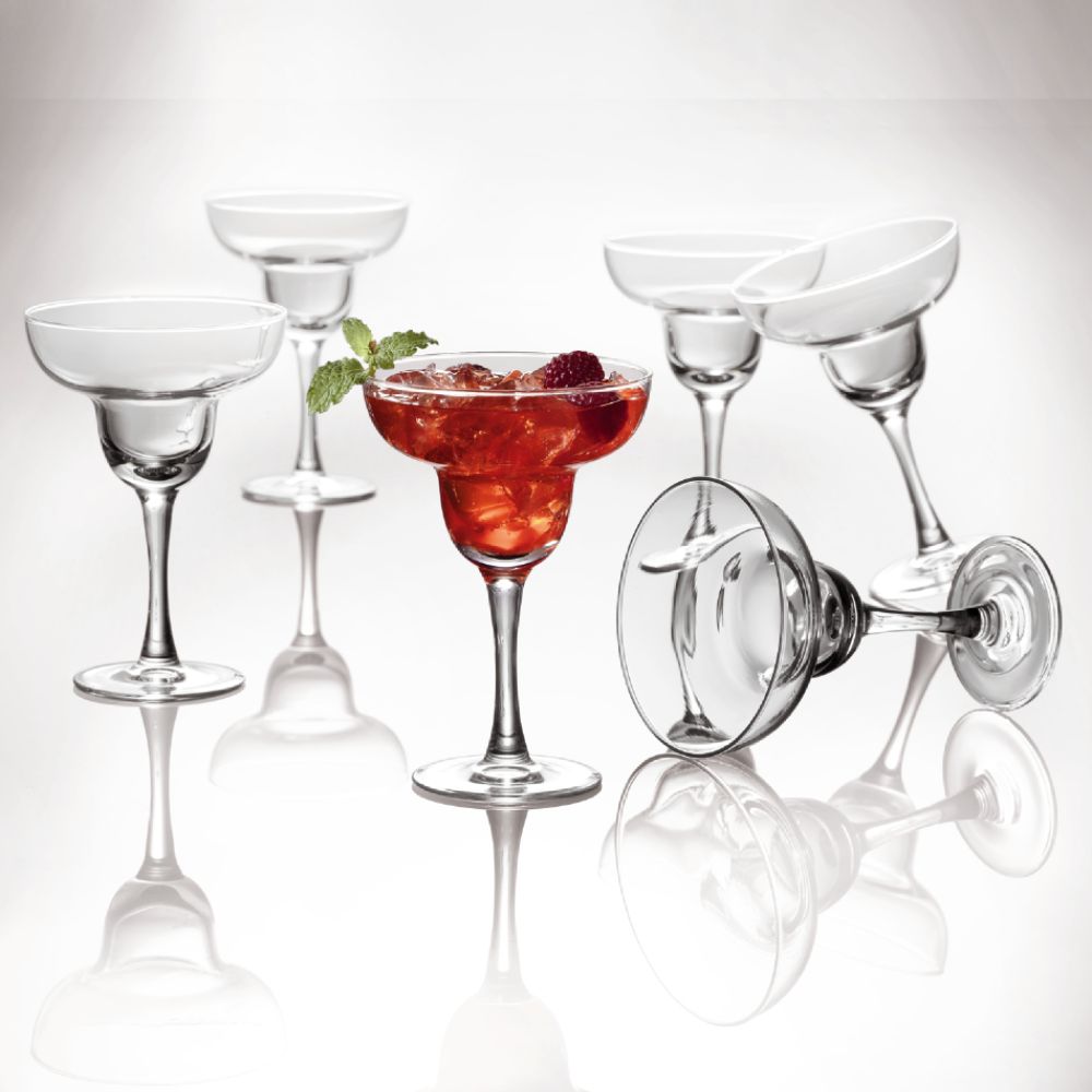 Give margarita sets as a gift or serve Margarita glasses at your next 