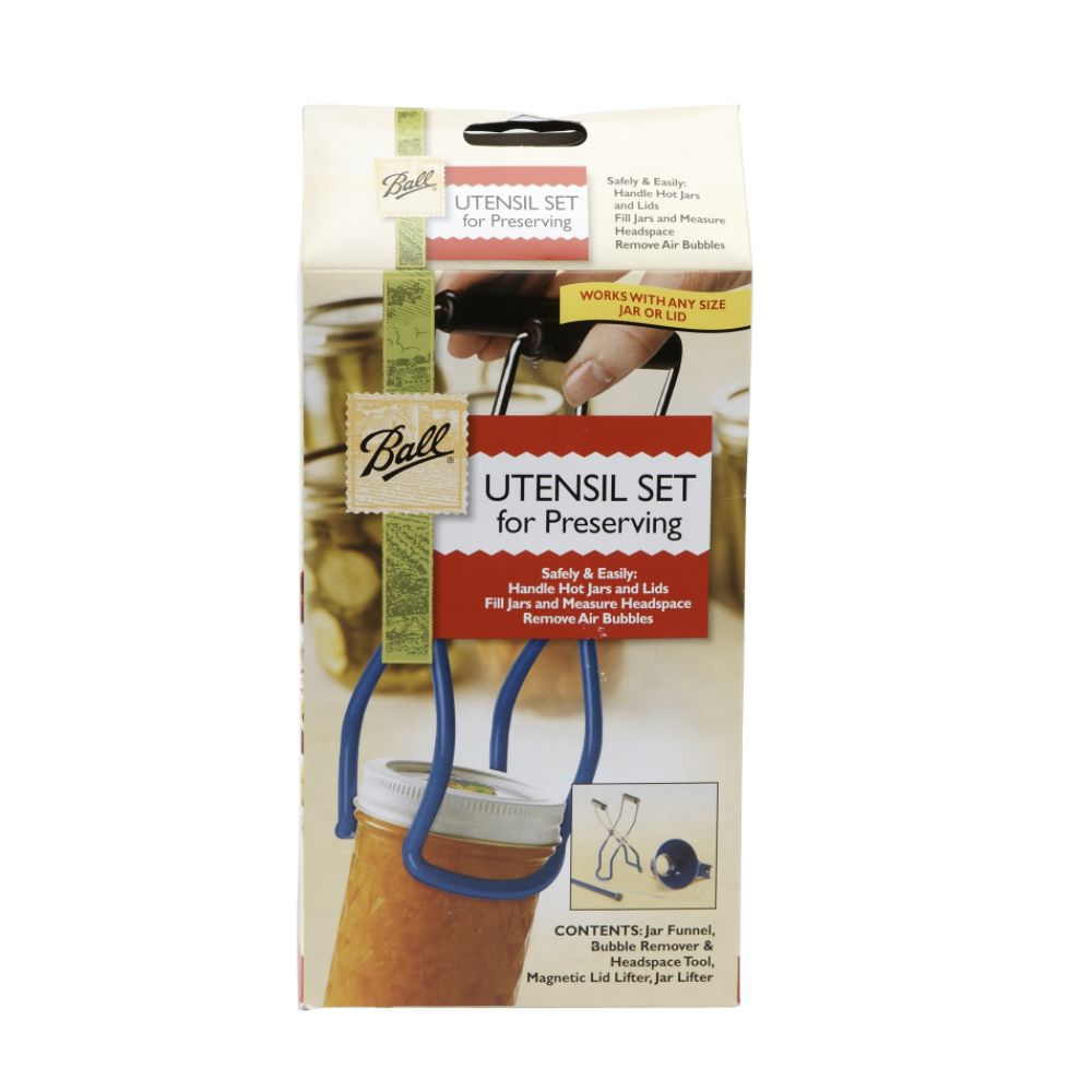 Ball Utensil Set For Preserving And Canning - 4 Piece