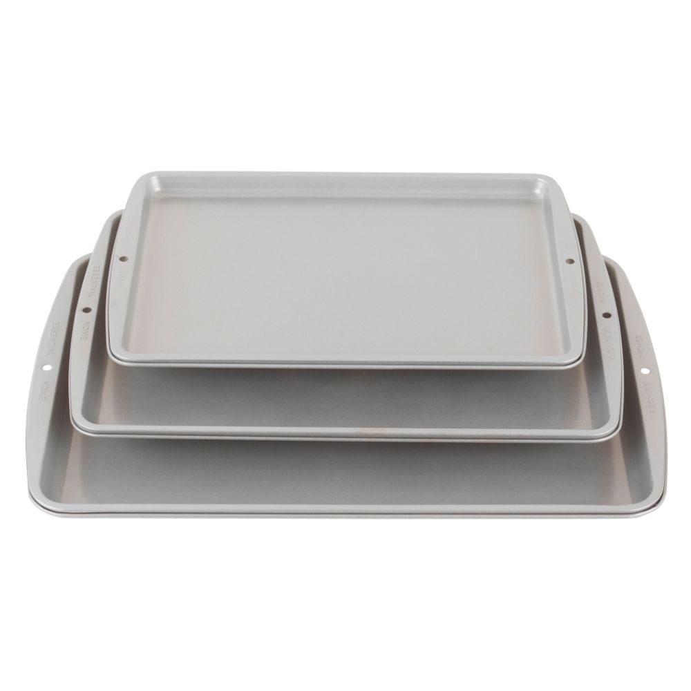Essential Home 3pc Cookie Pan Set