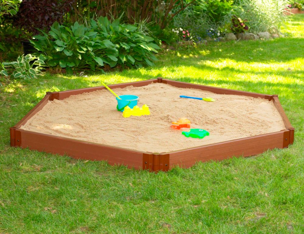 Frame It All 7'x8' Hexagonal Sandboxes at Sears.com