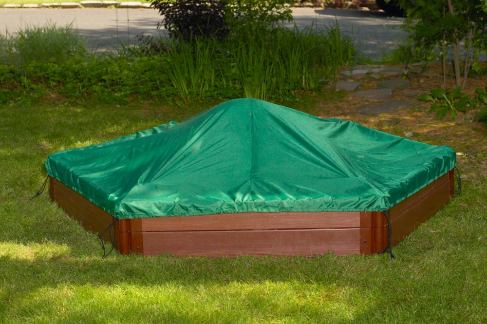 Frame It All 7'x8' Hexagonal Sandboxes