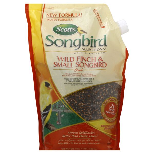 Scotts Songbird Selections Wild Bird Food, Wild Finch & Small Songbird Blend, 4 lb (1.81 kg) at Kmart.com