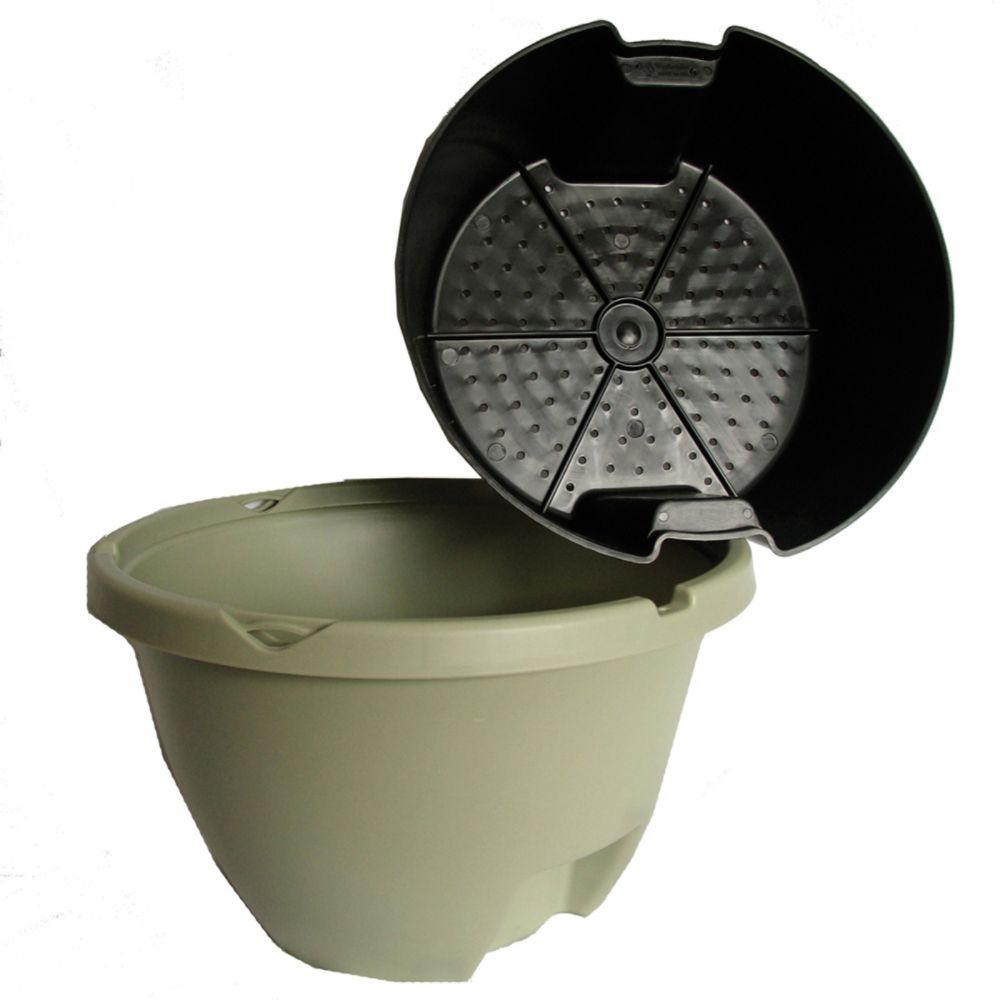 H2O Labor Saver Weekender Hanging Plant Container Seafoam Green at Kmart.com