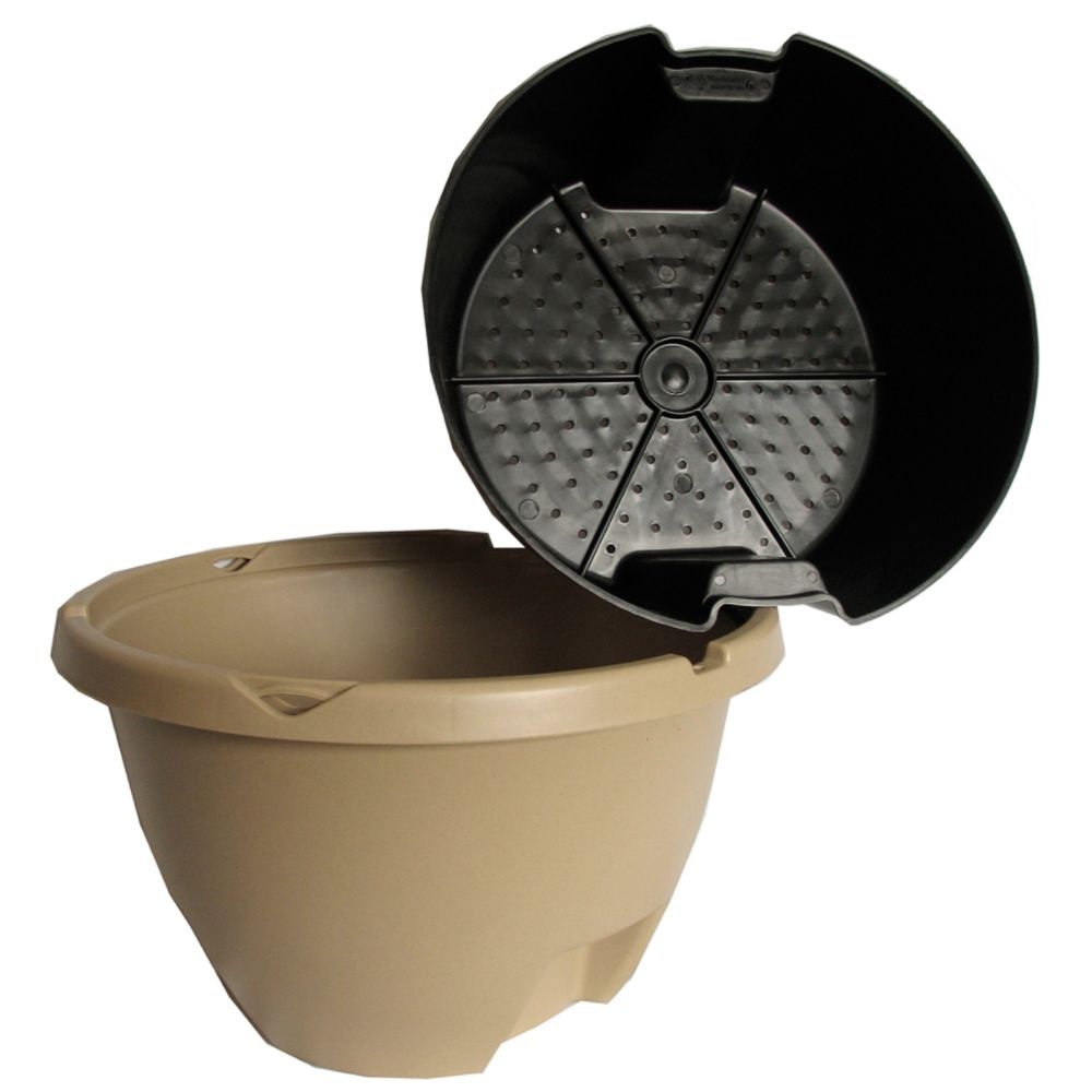 H2O Labor Saver Weekender Hanging Plant Container Sand at Kmart.com