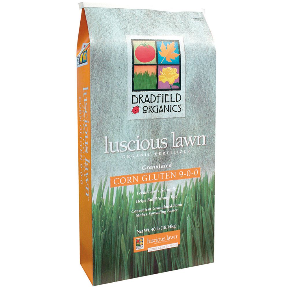 Bradfield Organics 9-0-0 Luscious Lawn Corn Gluten, 40lbs