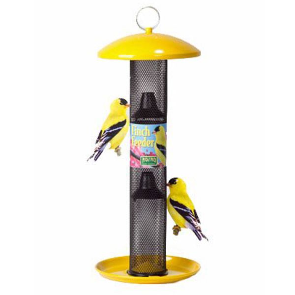 NoNo Feeder Yellow Straight Sided Finch Feeder