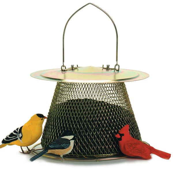 NoNo Feeder Brass Original Feeder with Roof Extension