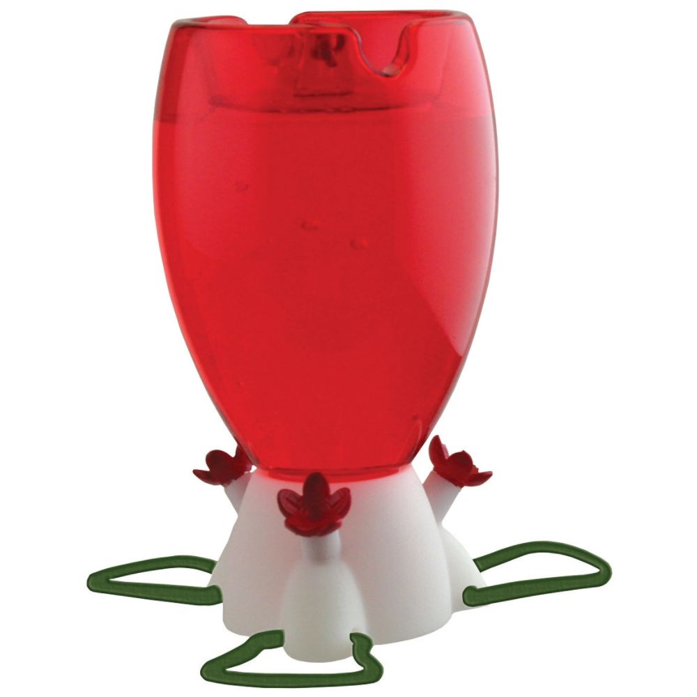 Woodlink Prefilled, Recyclable Hummingbird Feeders, Pack of 4