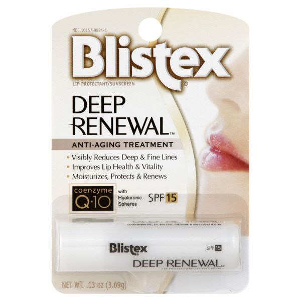 Blistex Deep Renewal Lip Protectant/Sunscreen, SPF 15, 0.13 oz (3.69 g) at Kmart.com