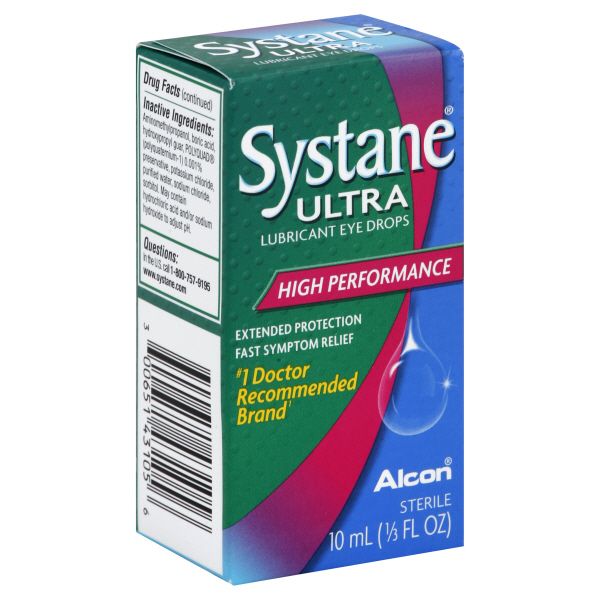 Alcon Ultra Eye Drops, Lubricant, High Performance, 0.333 fl oz (10 ml) at Kmart.com