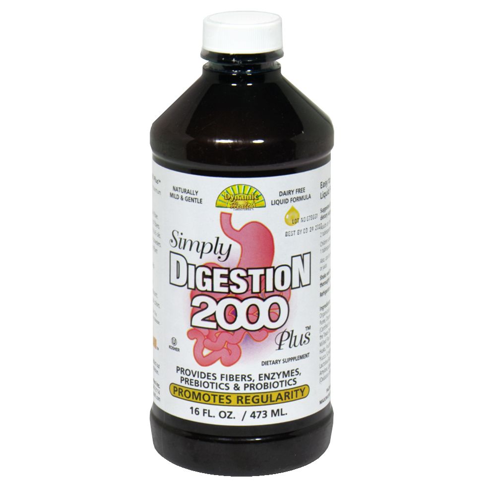 Dynamic Health Laboratories, Inc. Dynamic Health Dietary Supplement, Simply Digestion 2000 Plus, 16 fl oz (473 ml) at Kmart.com