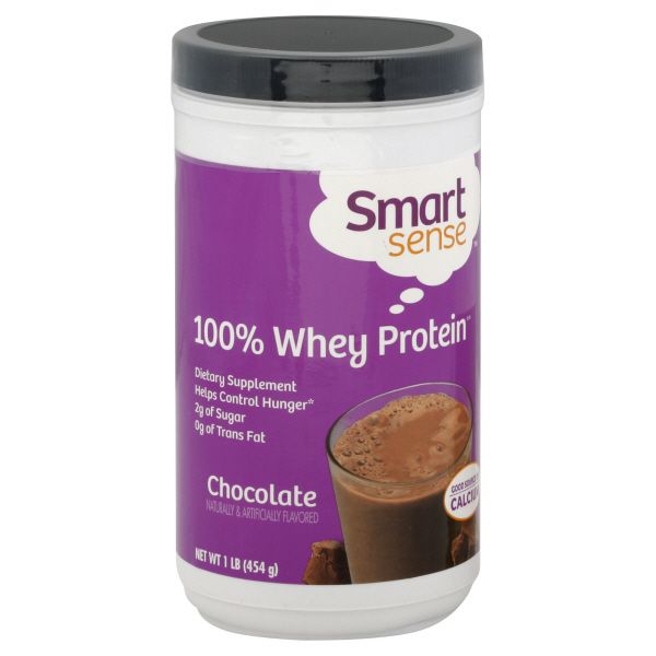 Smart Sense 100% Whey Protein, Chocolate, 1 lb (454 g) at Kmart.com