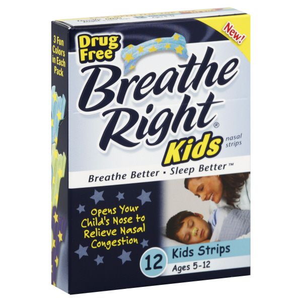 Breathe Right Kids Nasal Strips, 12 strips at Kmart.com