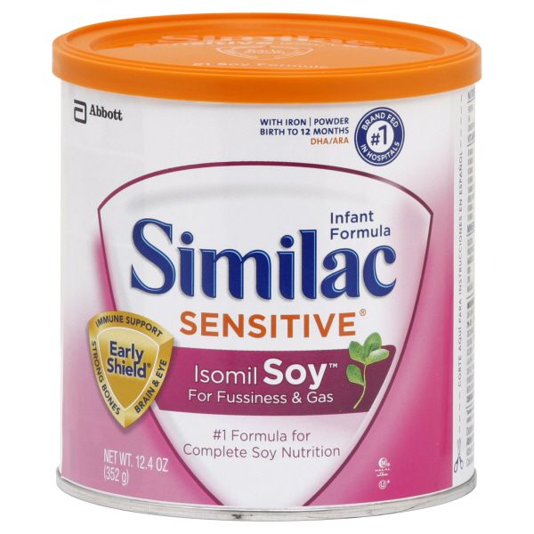 Similac Sensitive Infant Formula, with Iron, Powder, 12.4 oz (352 g) at Kmart.com
