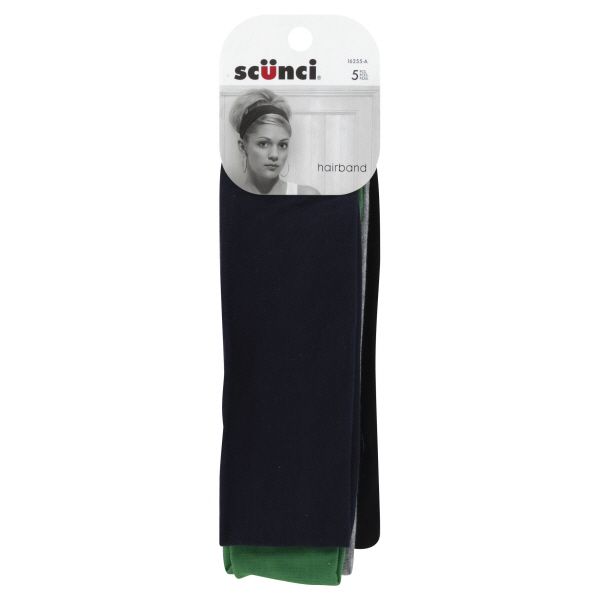 Scunci Hairbands, Assorted Colors, 5 pieces at Kmart.com